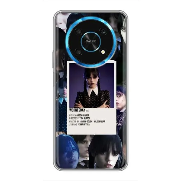 Чехол с принтом «коллаж Уэнздей» для Huawei Honor Magic 5 Lite 5G