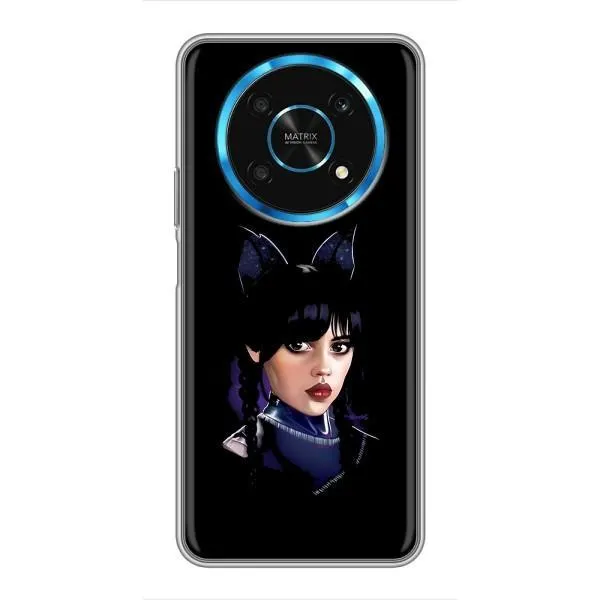 Чехол с принтом «серьезная Уэнздей» для Huawei Honor Magic 5 Lite 5G