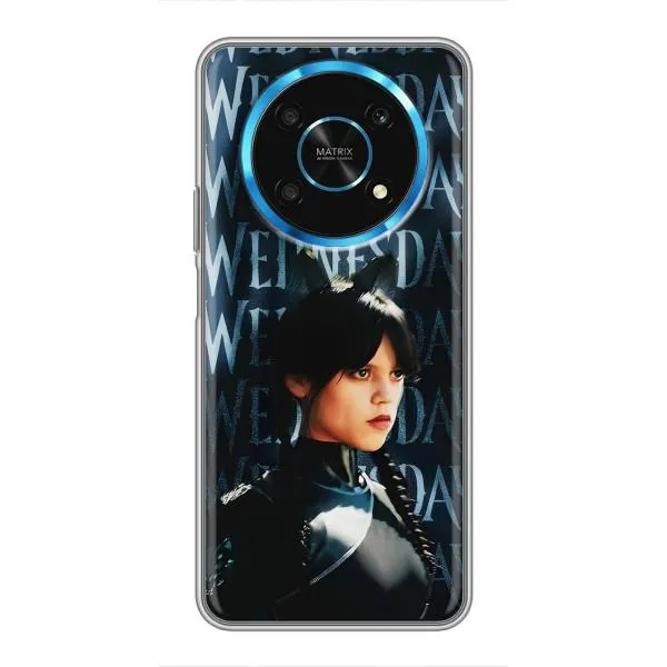Чехол с принтом «Уэнздей кошка» для Huawei Honor Magic 5 Lite 5G