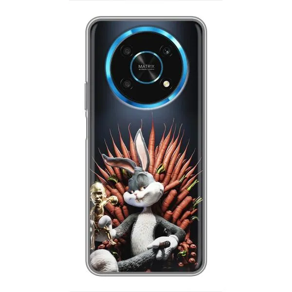 Чехол с принтом «Король Кролик» для Huawei Honor Magic 5 Lite 5G
