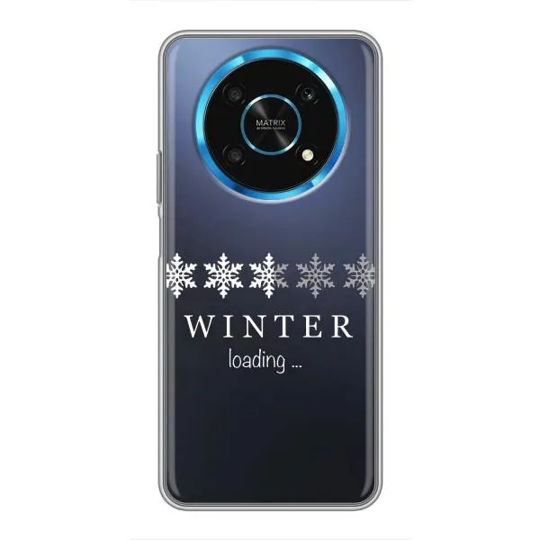 Чехол с принтом «Winter loading» для Huawei Honor Magic 5 Lite 5G