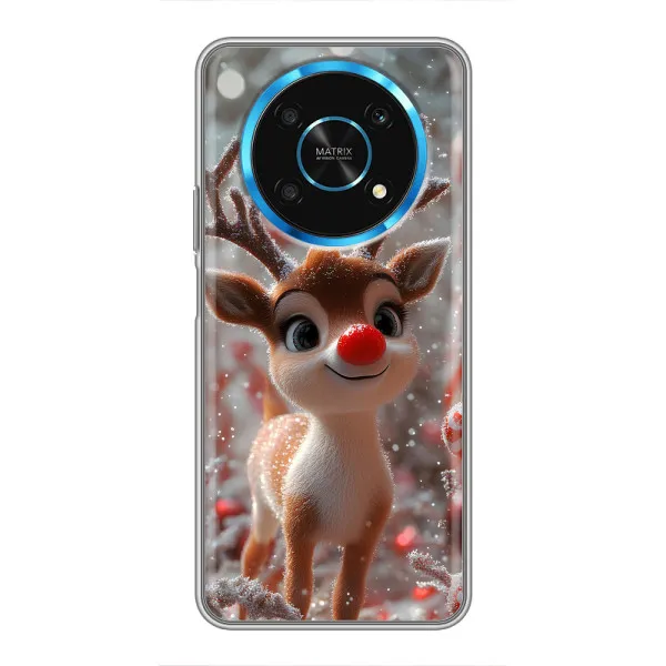Чехол с принтом «Олень с носом» для Huawei Honor Magic 5 Lite 5G