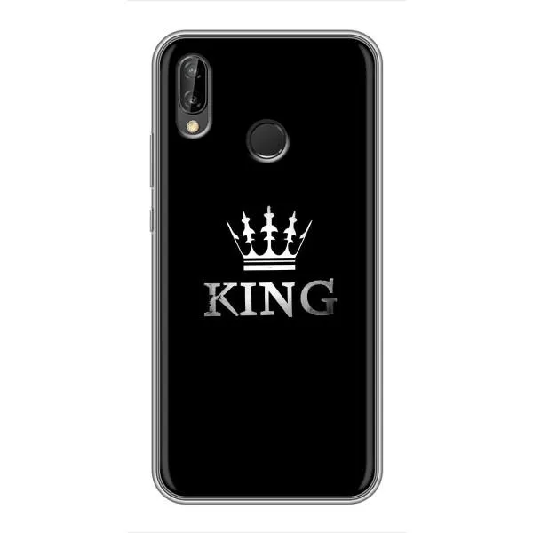 Чохол з принтом «KING» для Huawei Honor 10 Lite