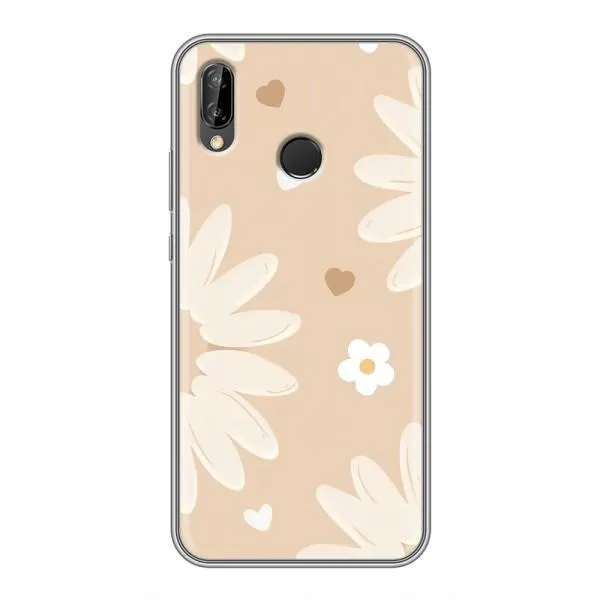 Чохол з принтом «Бежеві квіти» для Huawei Honor 10 Lite Чохол з принтом «Бежеві квіти» для Huawei Honor 10 Lite