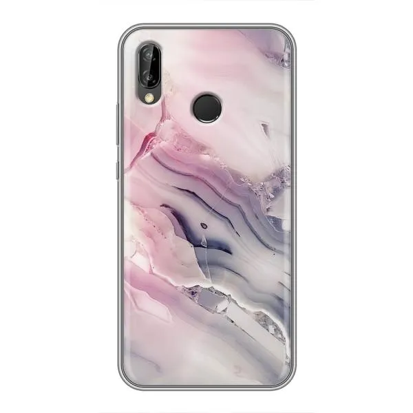 Чехол с принтом «Пурпурный Мрамор» для Huawei Honor 10 Lite