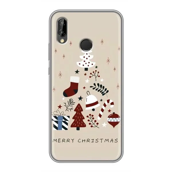Чехол с принтом «Merry Christmas» для Huawei Honor 10 Lite