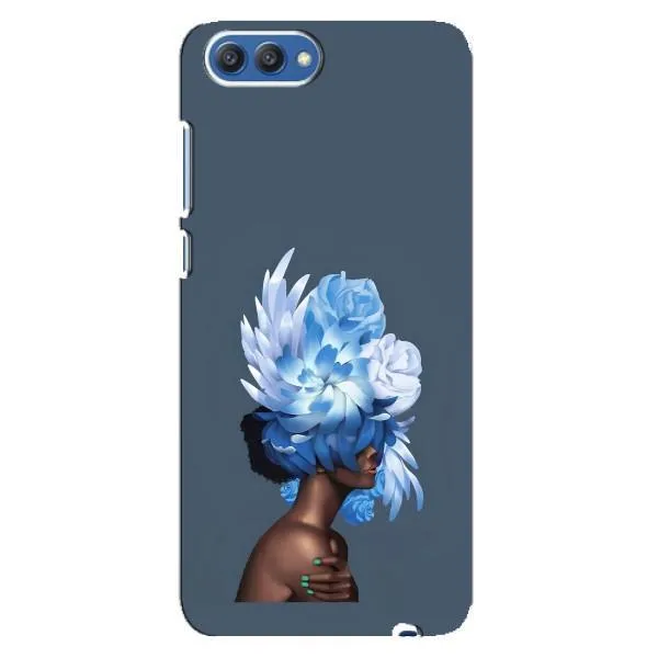 Чехол с принтом «Цветы на голове» для Huawei Honor 10 (COL-AL00)