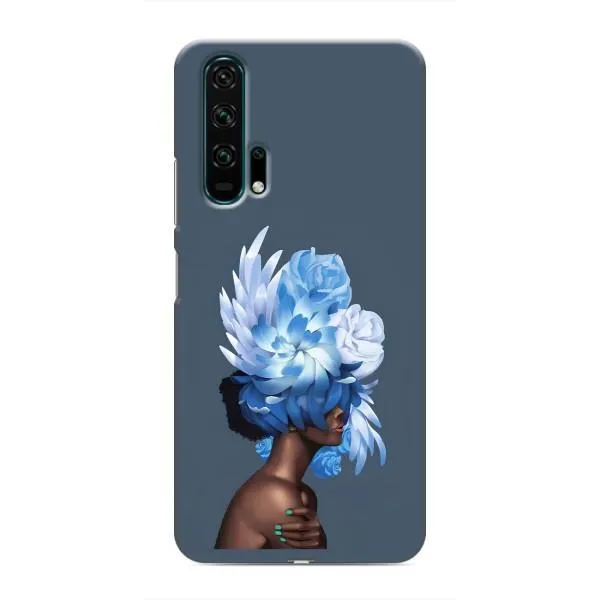 Чехол с принтом «Цветы на голове» для Huawei Honor 20 Pro