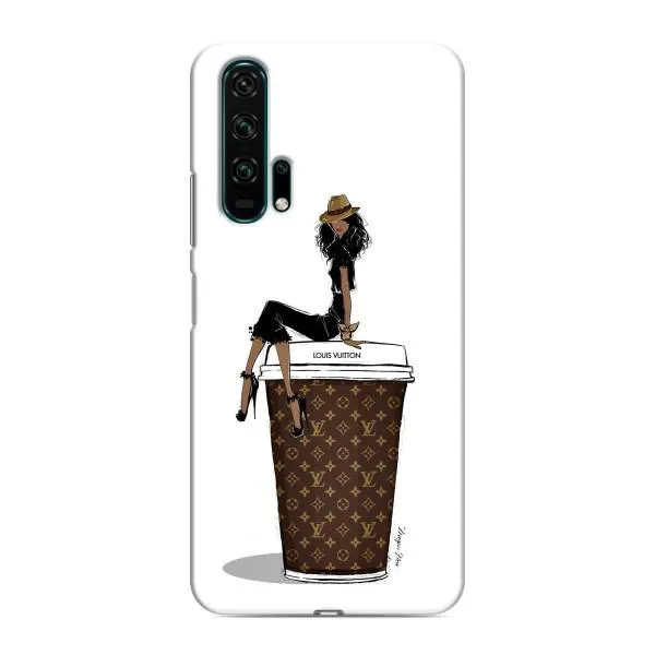 Чехол с принтом «кофе LOUIS VUITTON» для Huawei Honor 20 Pro