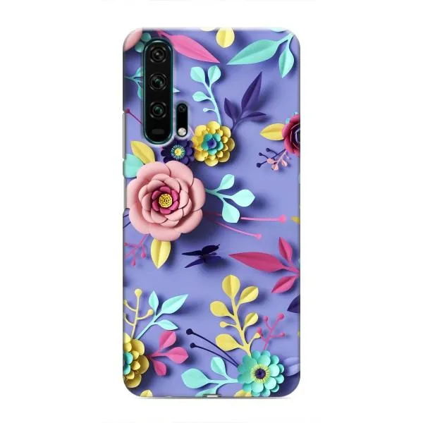 Чехол с принтом «Цветочный дизайн» для Huawei Honor 20 Pro