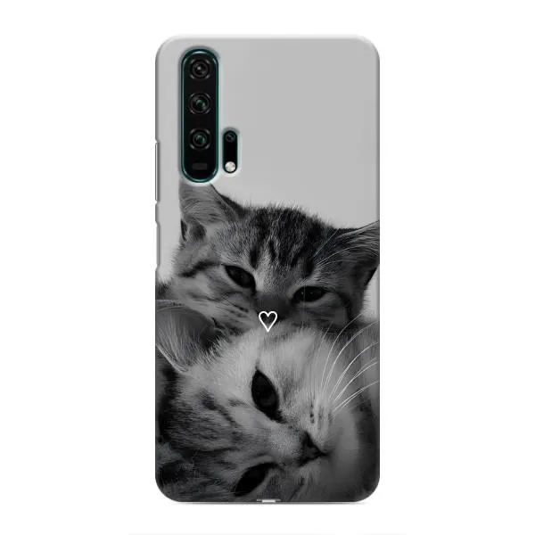 Чехол с принтом «Пара котов» для Huawei Honor 20 Pro Чехол с принтом «Пара котов» для Huawei Honor 20 Pro