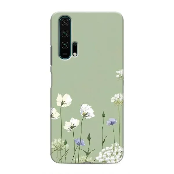 Чехол с принтом «Цветы на зеленом» для Huawei Honor 20 Pro Чехол с принтом «Цветы на зеленом» для Huawei Honor 20 Pro