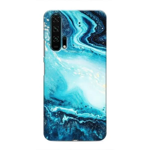 Чехол с принтом «Голубой мрамор» для Huawei Honor 20 Pro