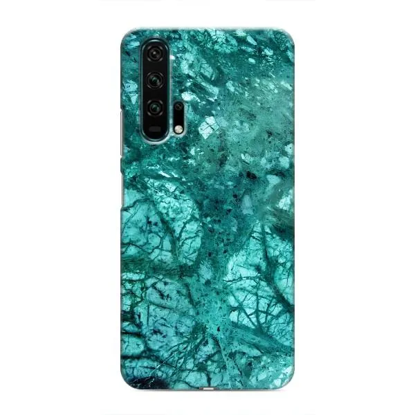 Чехол с принтом «Зеленый мрамор» для Huawei Honor 20 Pro