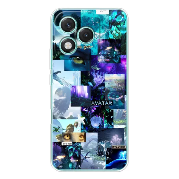 Чехол с принтом «коллаж Аватар» для Huawei Honor 400 Lite