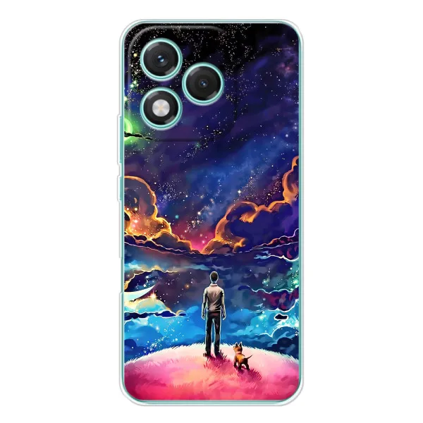 Чехол с принтом «Галактический вид» для Huawei Honor 400 Lite