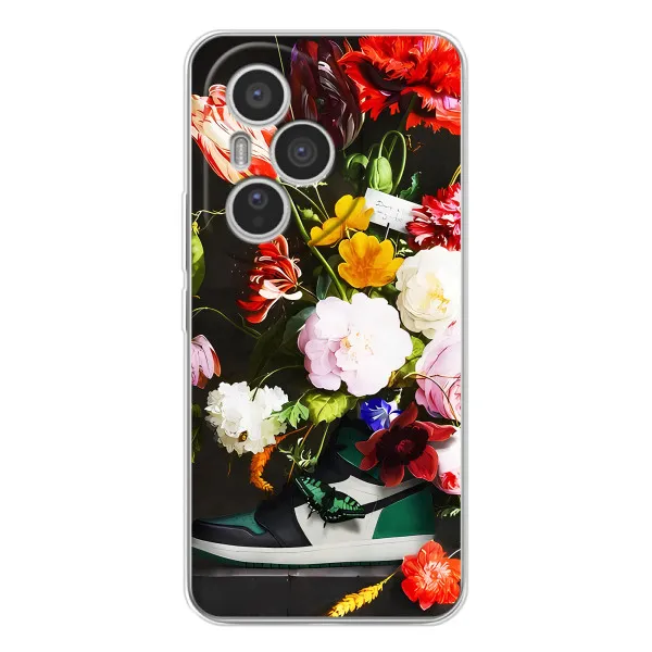 Чехол с принтом «Nike цветы» для Huawei Honor 400 Pro