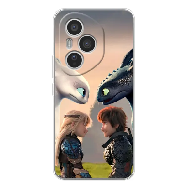Чохол з принтом «Гикавка і Астрід» для Huawei Honor 400 Pro