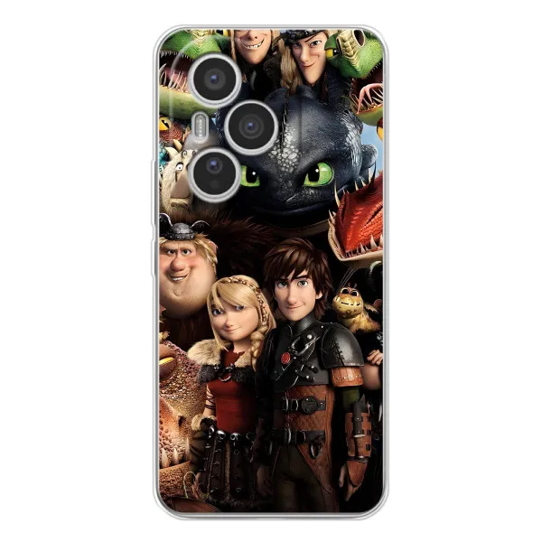 Чохол з принтом «Персонажі дракона» для Huawei Honor 400 Pro