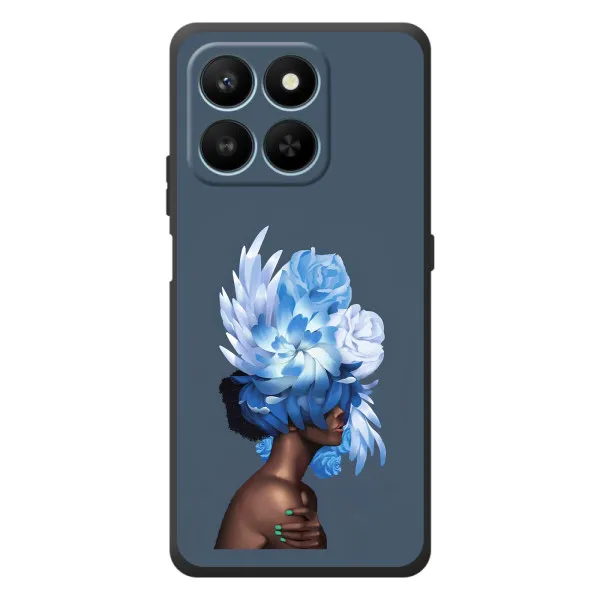 Чохол з принтом «Квіти на голові» для Huawei Honor 400 Smart