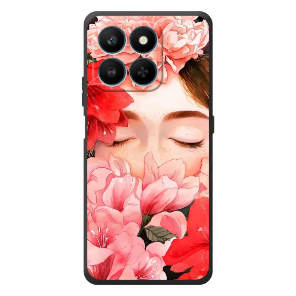 Чохол з принтом «Очі в квітах» для Huawei Honor 400 Smart