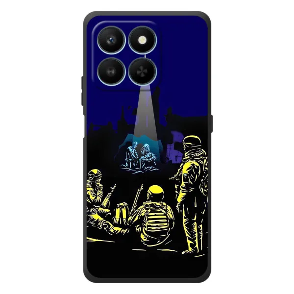 Чехол с принтом «Рождество в Украине» для Huawei Honor 400 Smart