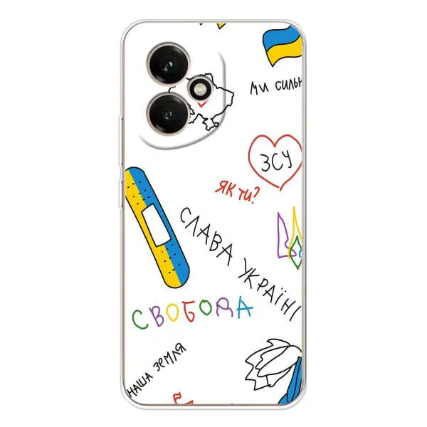 Чехол с принтом «Стикер» для Huawei Honor 400