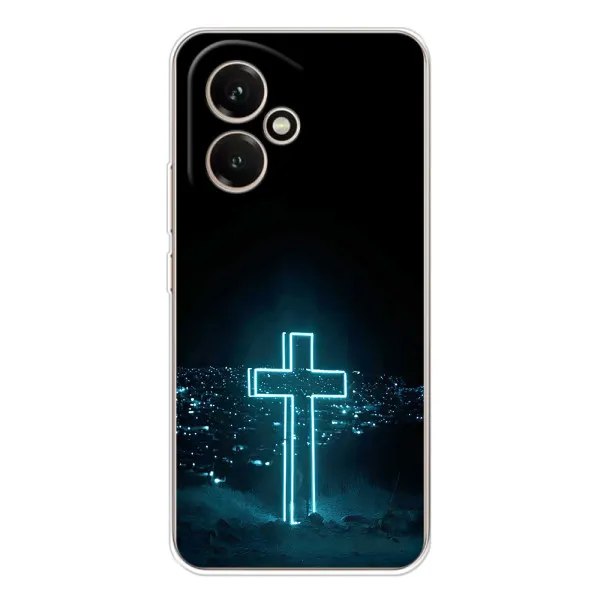 Чехол с принтом «Крест и город» для Huawei Honor 400