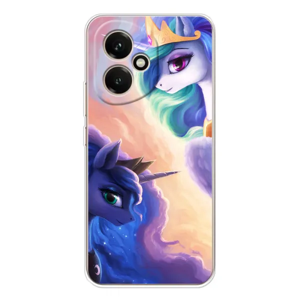 Чехол с принтом «Единорожки» для Huawei Honor 400