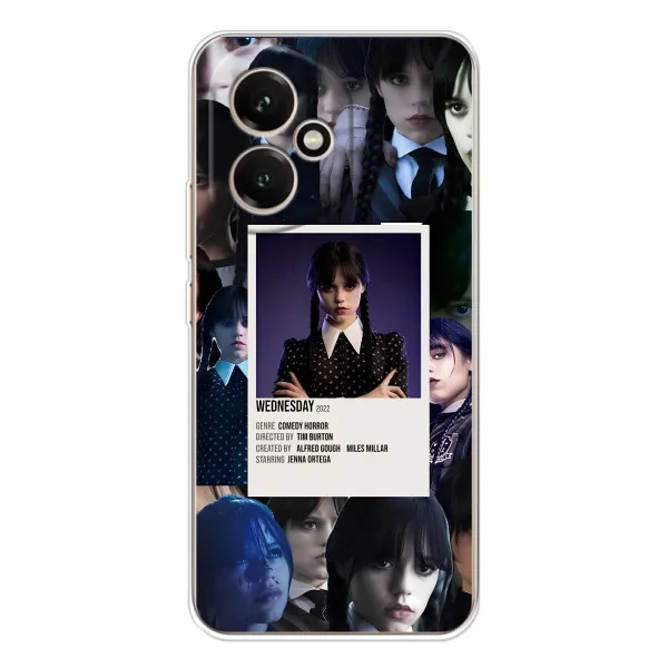 Чехол с принтом «коллаж Уэнздей» для Huawei Honor 400 Чехол с принтом «коллаж Уэнздей» для Huawei Honor 400