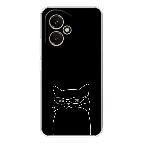 Чехол с принтом «Равнодушный кот» для Huawei Honor 400