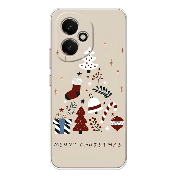 Чехол с принтом «Merry Christmas» для Huawei Honor 400