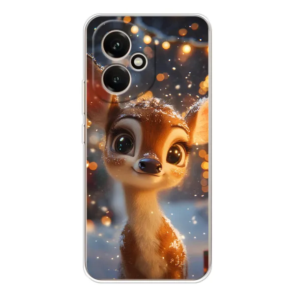 Чехол с принтом «Олененок среди гирлянд» для Huawei Honor 400 Чехол с принтом «Олененок среди гирлянд» для Huawei Honor 400