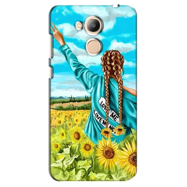 Чехол с принтом «Украиночка» для Huawei Honor 6c Pro