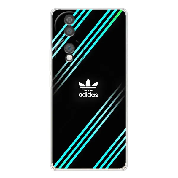 Чехол с принтом «Адидас с полосами» для Huawei Honor 70
