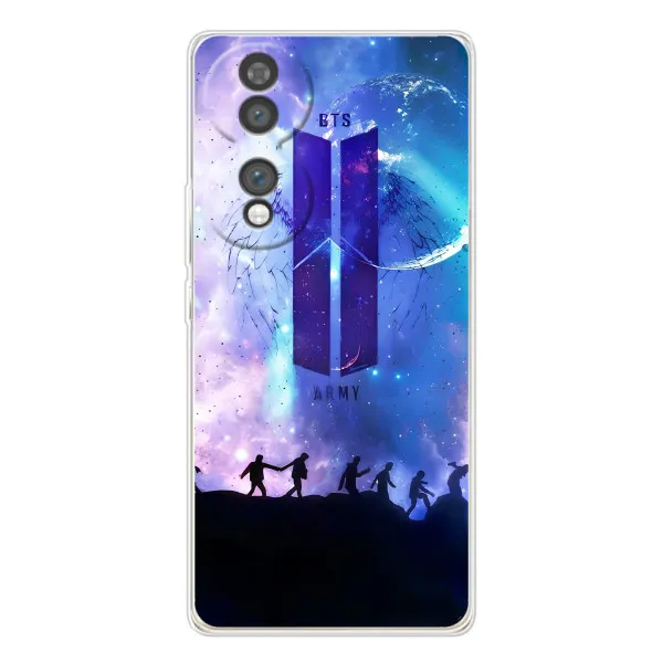 Чехол с принтом «Army BTS» для Huawei Honor 70