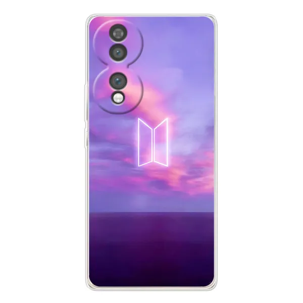 Чехол с принтом «BTS логотип» для Huawei Honor 70