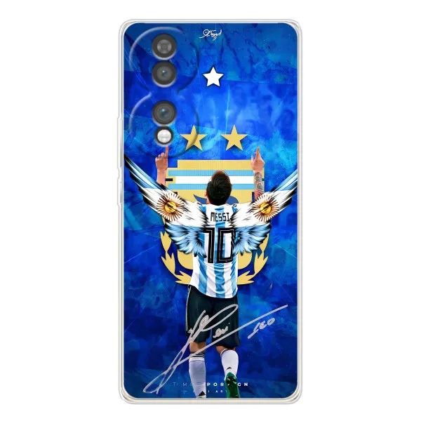 Чехол с принтом «Месси Аргентина» для Huawei Honor 70