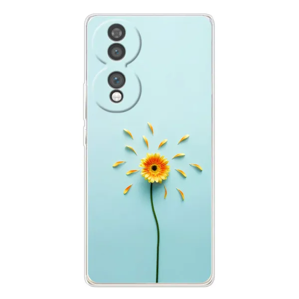 Чехол с принтом «Желтый цветок» для Huawei Honor 70