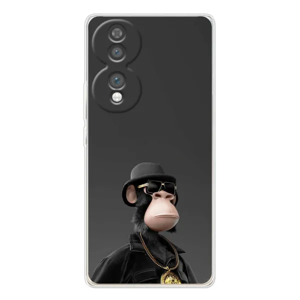 Чехол с принтом «Обезьяна NFT» для Huawei Honor 70