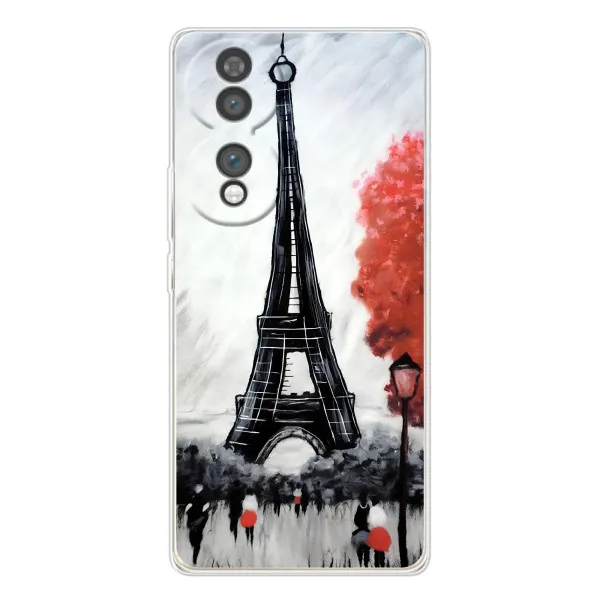 Чехол с принтом «Башня в Париже» для Huawei Honor 70