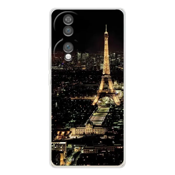 Чехол с принтом «Ночной Париж» для Huawei Honor 70