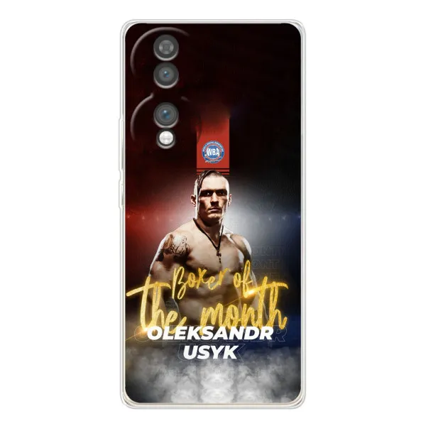 Чехол с принтом «Olexandr Usyk» для Huawei Honor 70 Чехол с принтом «Olexandr Usyk» для Huawei Honor 70