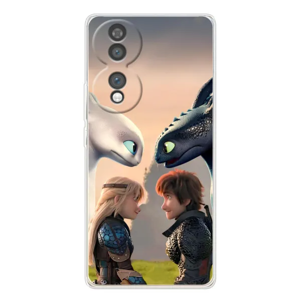 Чехол с принтом «Иккинг и Астрид» для Huawei Honor 70