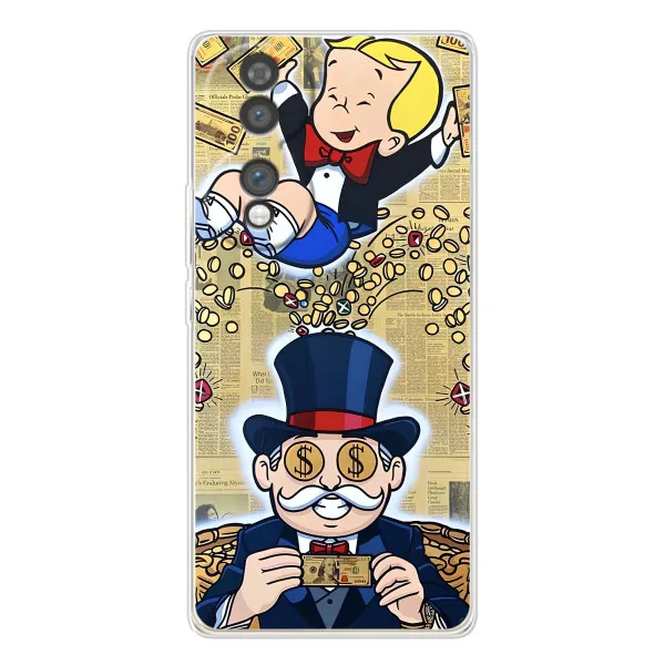 Чехол с принтом «Монополия Мен» для Huawei Honor 70