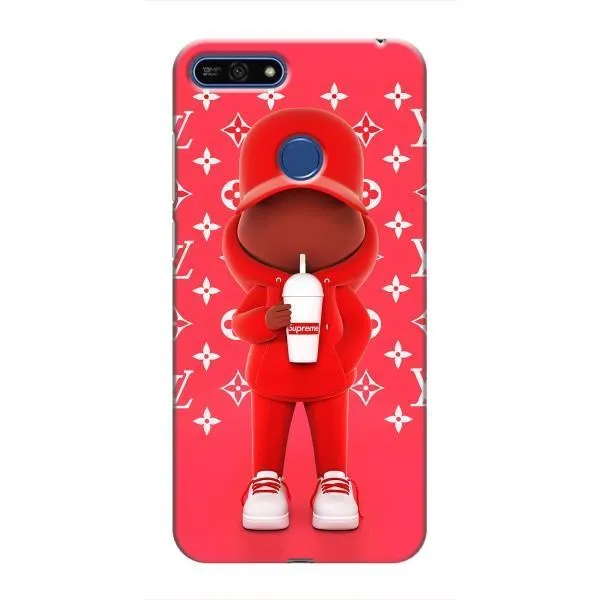 Чехол с принтом «Модный стиль» для Huawei Honor 7A Pro