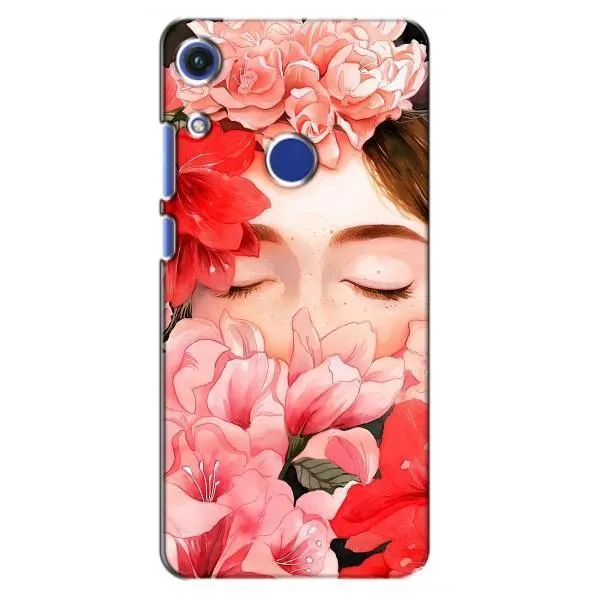 Чехол с принтом «Глаза в цветах» для Huawei Honor 8A