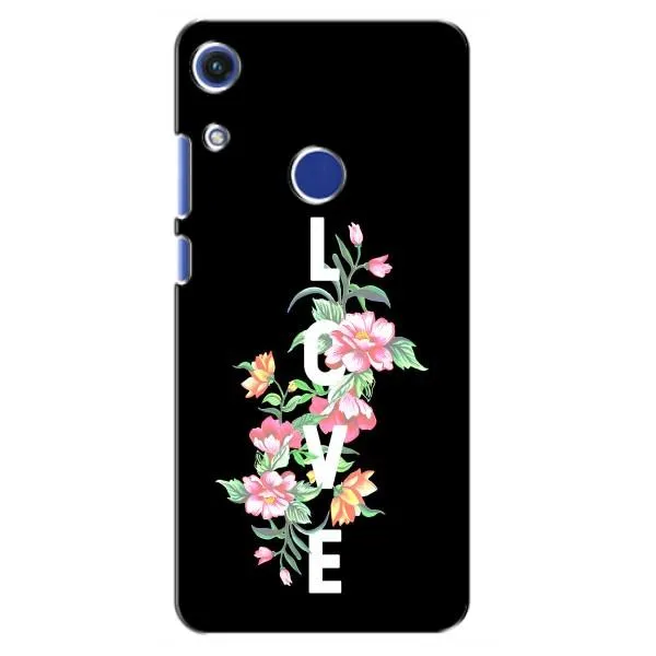 Чехол с принтом «Цветы LOVE» для Huawei Honor 8A