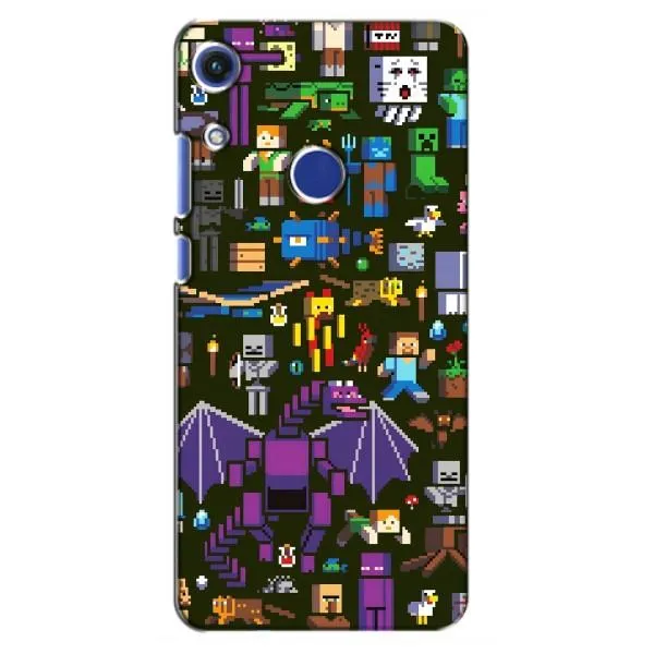 Чехол с принтом «Коллаж Майнкрафт» для Huawei Honor 8A Чехол с принтом «Коллаж Майнкрафт» для Huawei Honor 8A