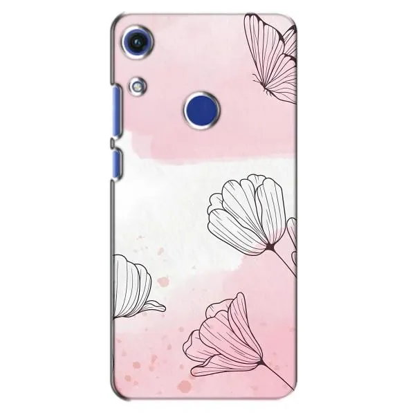 Чехол с принтом «Розовые цветы» для Huawei Honor 8A Чехол с принтом «Розовые цветы» для Huawei Honor 8A